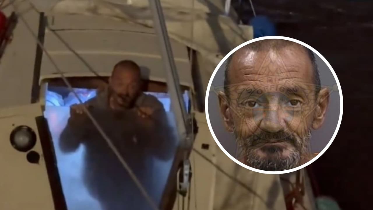 El 'Teniente Dan' es arrestado y la policía incauta el barco con el que desafió al huracán Milton en la Bahía de Tampa