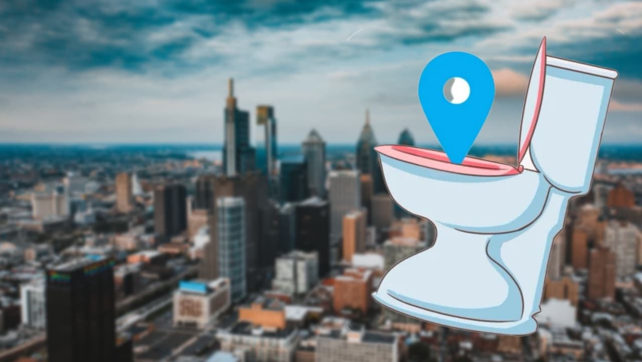 Una nueva aplicación te ayuda a encontrar baños gratuitos en Filadelfia