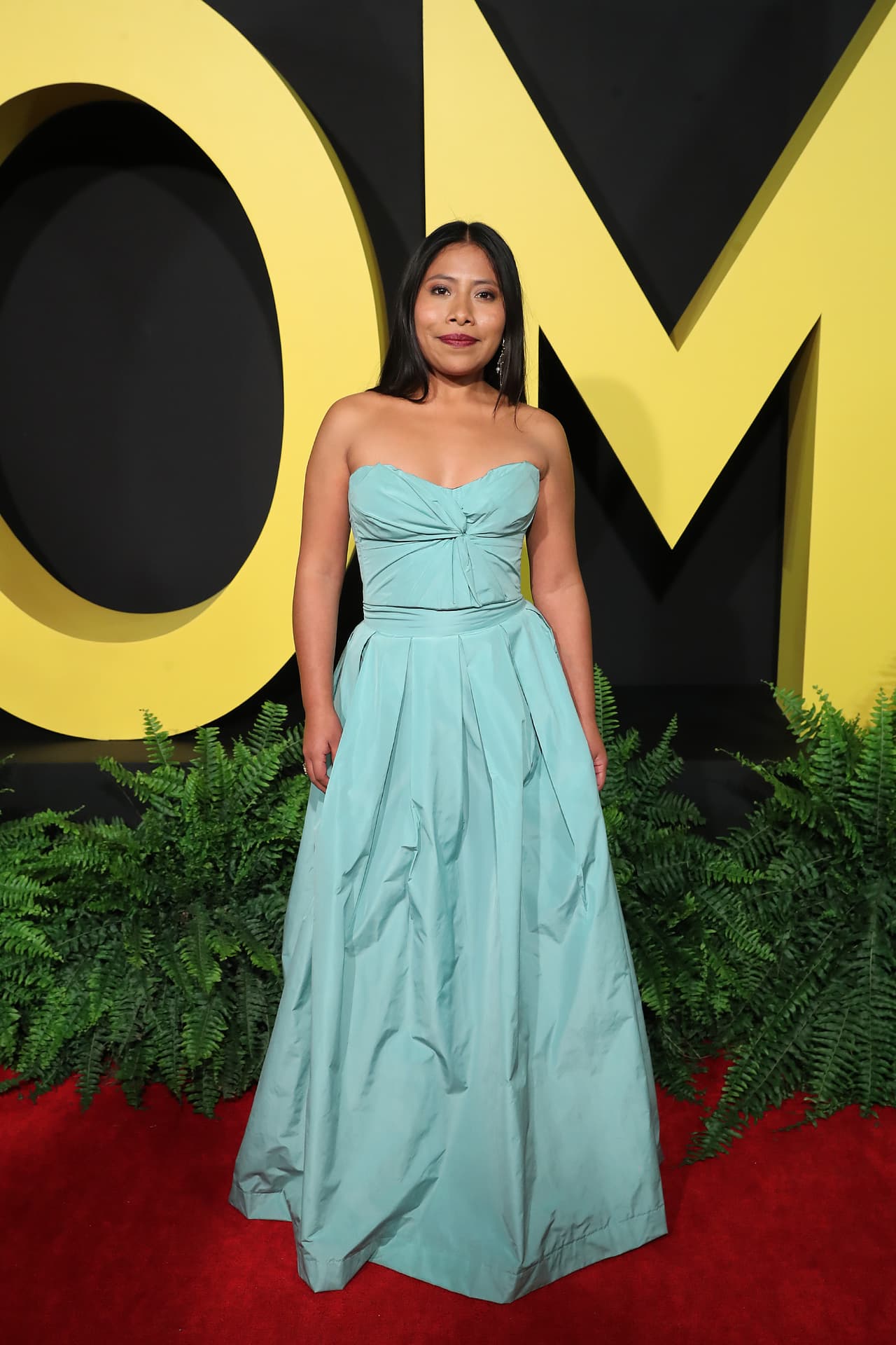 <b>#24</b>
<br>Varios diseñadores mexicanos también han vestido a Aparicio. Por ejemplo, en la premiere de ‘Roma’ en la Cineteca Nacional en Ciudad de México, Yalitza lució un diseño de Sandra Weil.
<br>