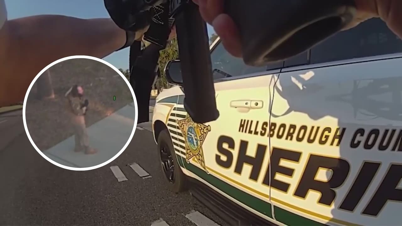 Vestía como soldado y llevaba un rifle: el caso que alarmó a una comunidad de Florida al amanecer