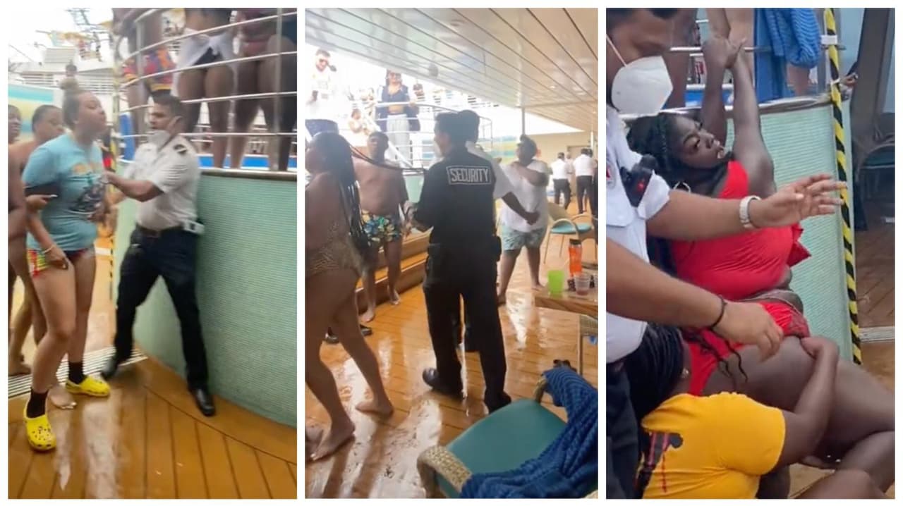 Por esto se armó una pelea en un crucero de Carnival que salió de Miami