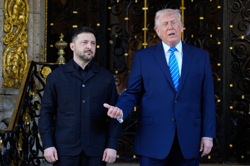 Zelensky se reúne con Trump en Mar-a-Lago en paso clave para poner fin a la guerra en Ucrania
