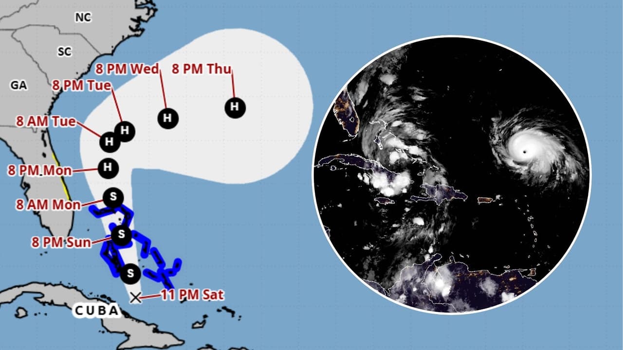 Depresión Tropical Nueve se fortalece: alerta en Bahamas y costa sureste de EE. UU.