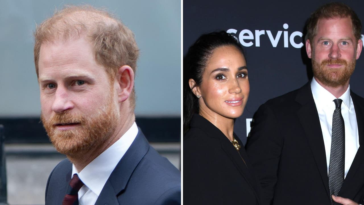 Principe Harry afirma al borde de las lágrimas que un diario volvió la vida de Meghan Markle “un infierno”