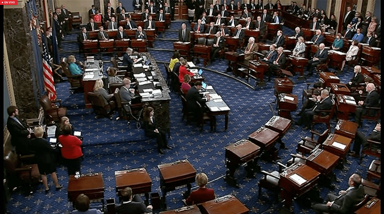 Senado debate paquete de estímulo con cheques de ayuda y sin aumento de sueldo mínimo