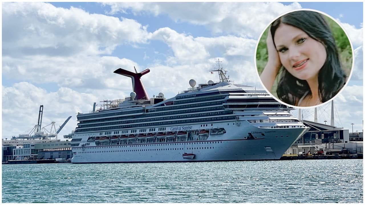 Adolescente acusado de muerte de hermanastra en crucero Carnival que partió de Miami dice no recordar nada