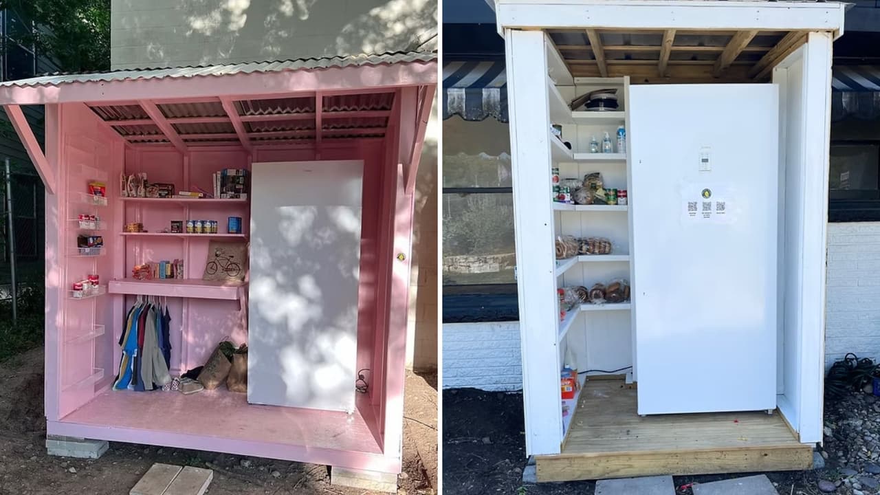Refrigeradores comunitarios de Austin ayudan a familias tras recortes del programa SNAP