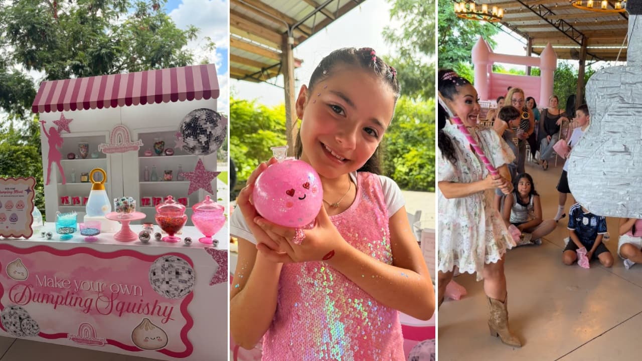 Amalia Victoria inició los festejos de su próximo cumpleaños número 10.