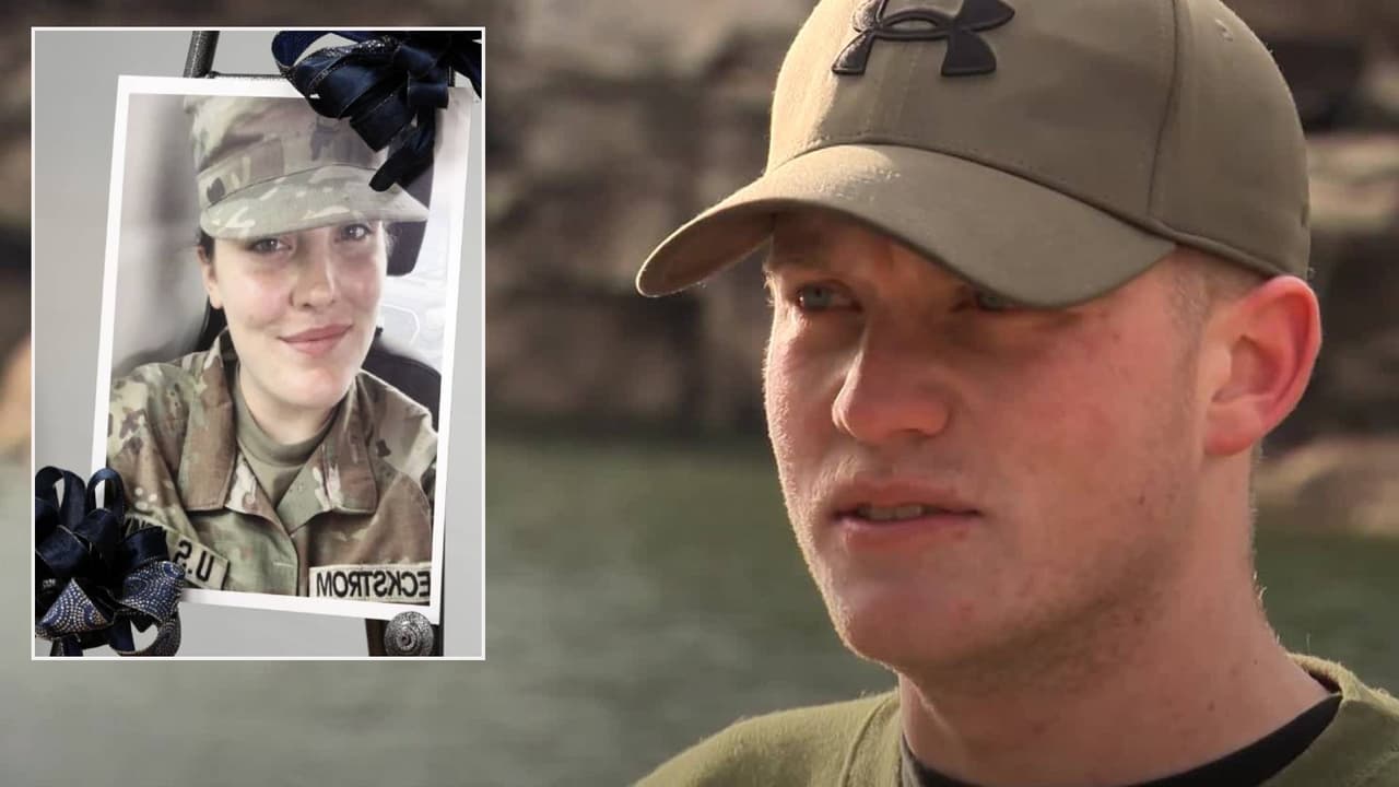 Todavía la ama: Exnovio de soldado Sarah Beckstrom recuerda cómo fue enviada a Washington DC, donde murió