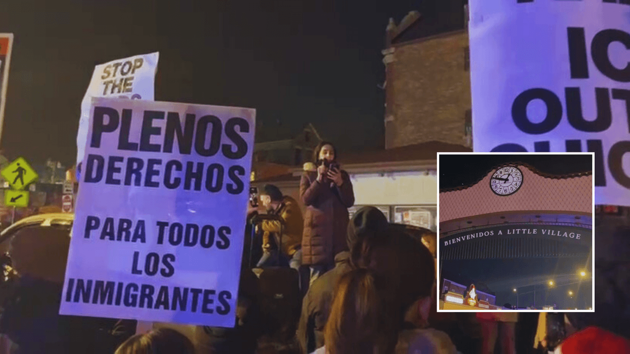 Protestan en La Villita por presunta colaboración policiaca con autoridades de inmigración