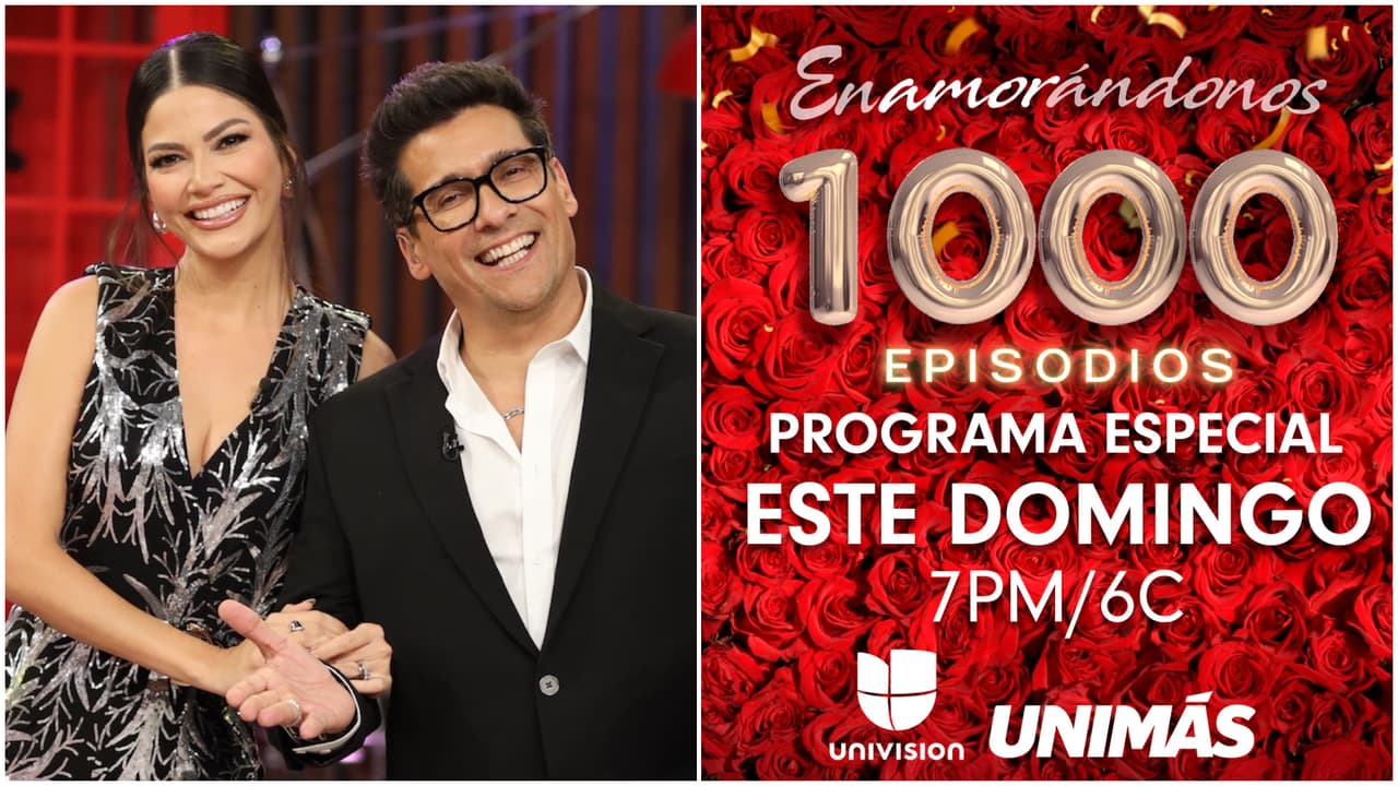 Enamorándonos celebrará su episodio 1000 con un especial por Univision y UNIMÁS