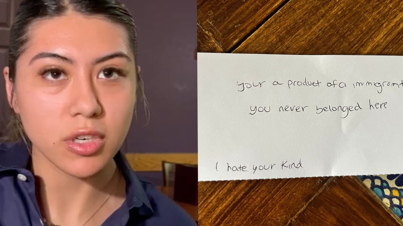 "No perteneces aquí": hispana denuncia que recibió un mensaje racista en su trabajo