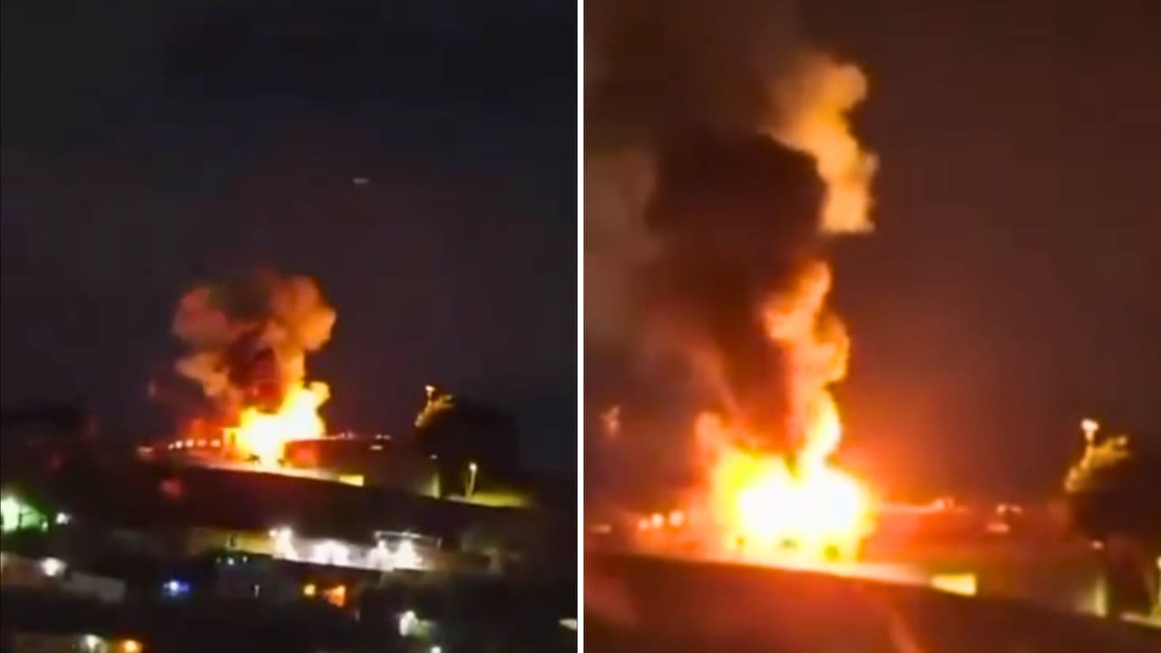 Videos en redes sociales captan explosiones en las inmediaciones del Cuartel de la Montaña.