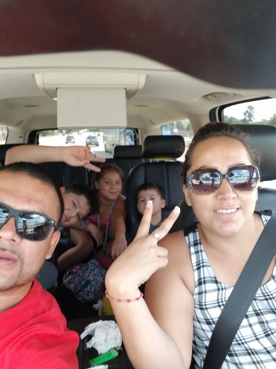 Benjamín tiene tres hijos: Yulissa, Nathan y Benjamín.