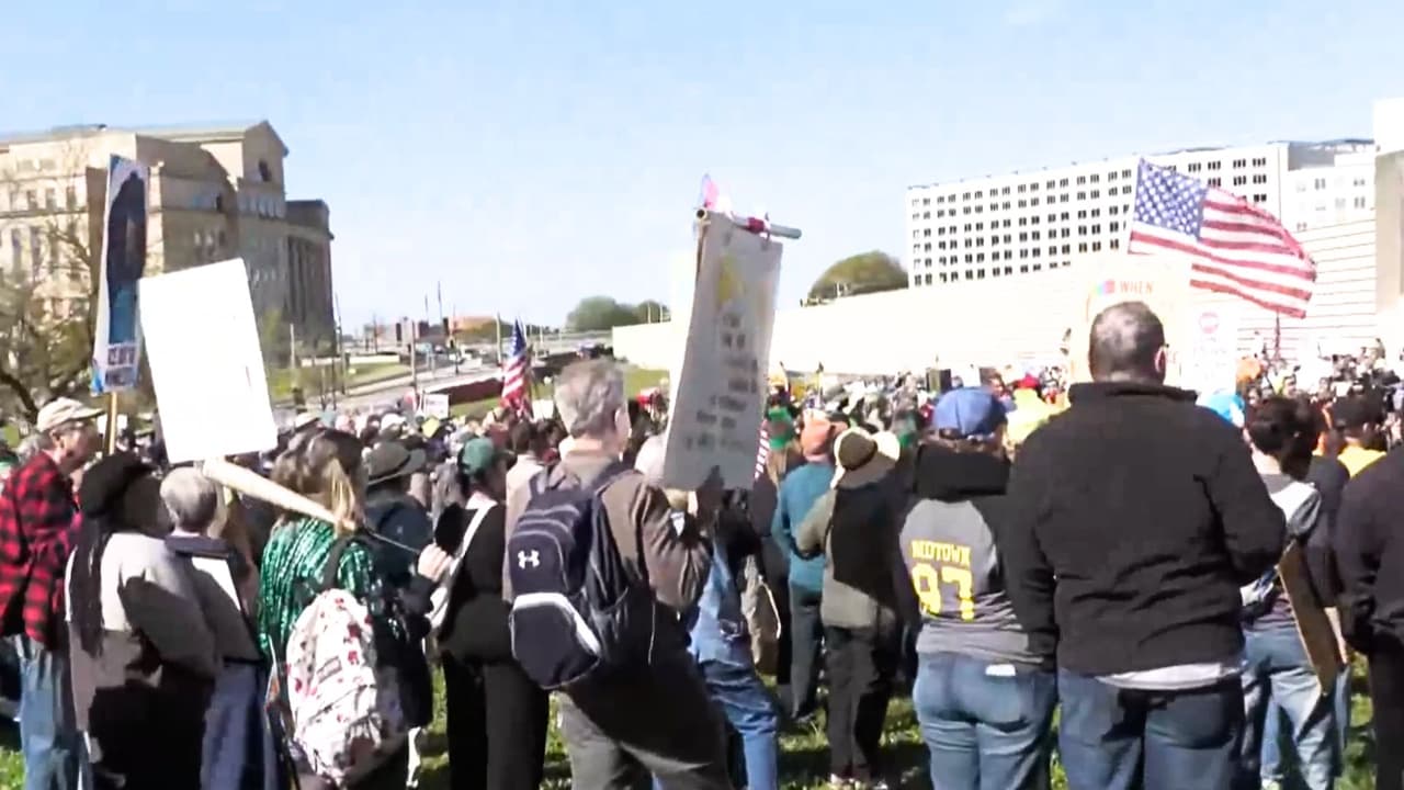 Protestas de No Kings Day en Atlanta: miles toman las calles para manifestarse contra administración de Trump