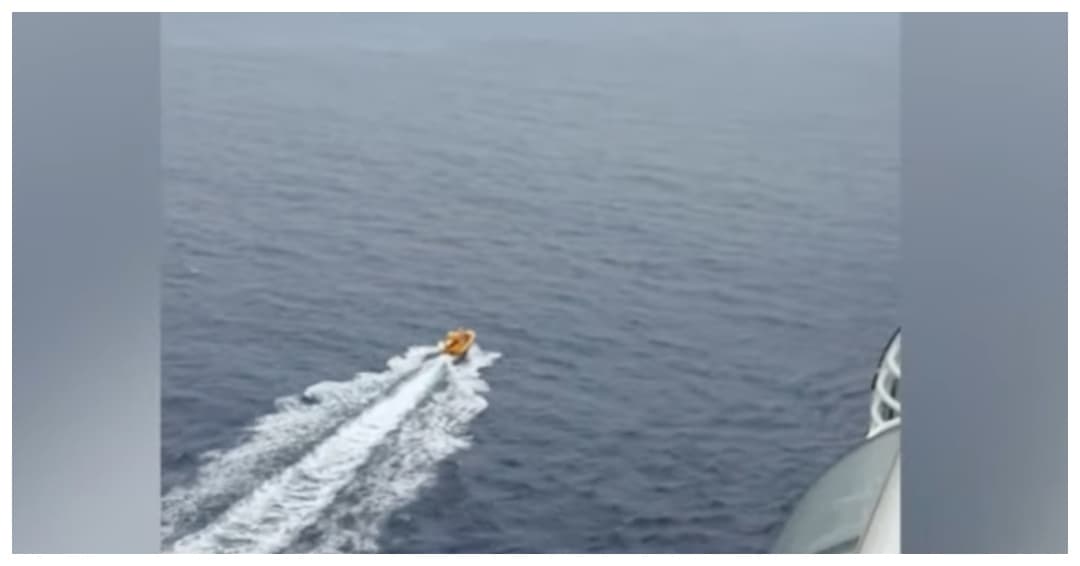 Niña cayó de un crucero de Disney y su padre saltó para rescatarla