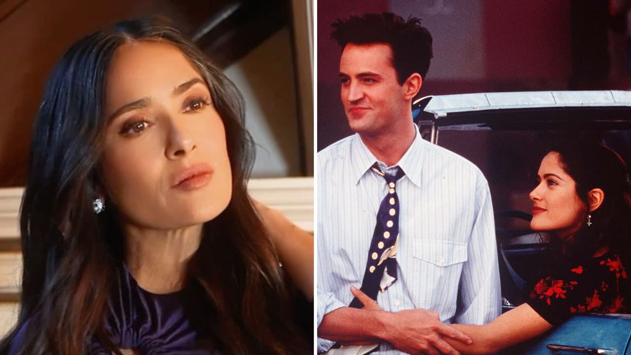 Salma Hayek revela su “tristeza” por la muerte de Matthew Perry: “Te has ido demasiado pronto”