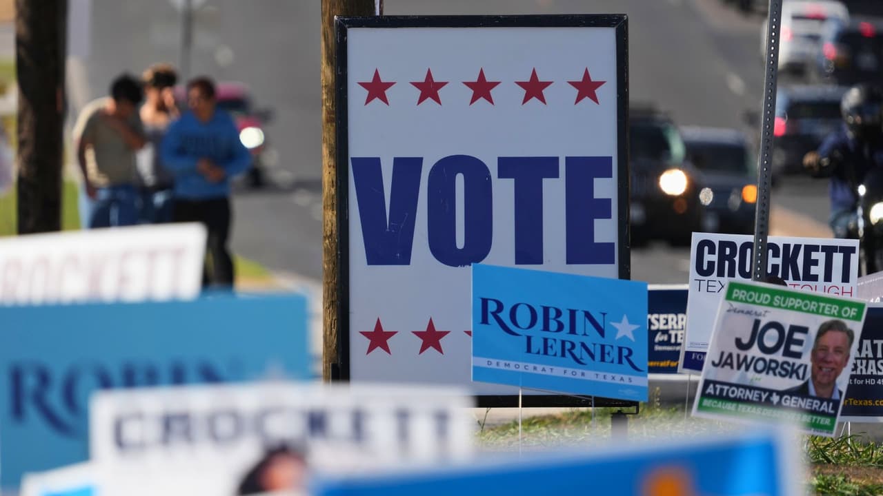 Confusión en centros de votación y batalla judicial marcan las primarias en Dallas