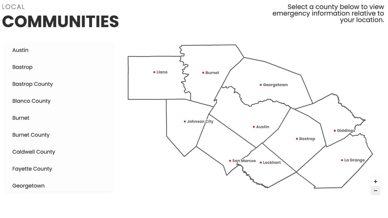 Las personas registradas a Warn Central Texas recibirán
<b>notificaciones directas en su celular durante momentos de desastre o eventos de seguridad pública</b>, dependiendo de su ubicación.
