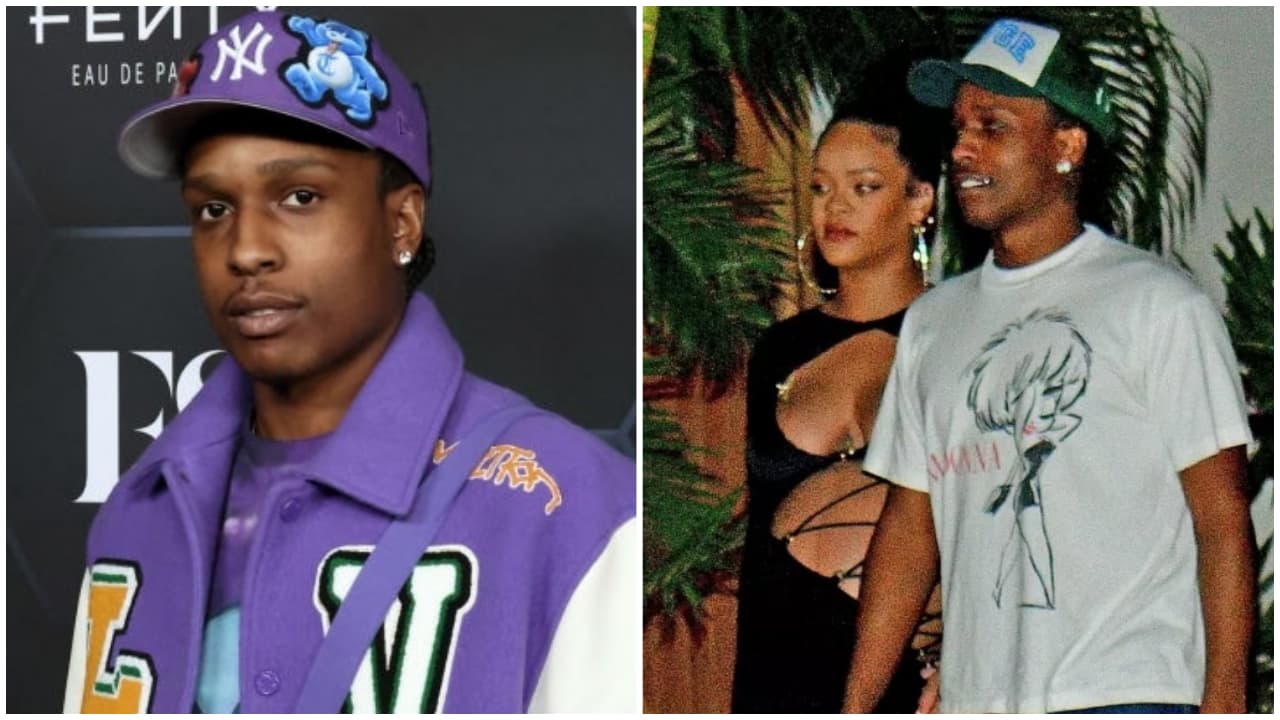 Arrestan a A$AP Rocky al llegar de viaje con Rihanna: lo acusan de participar en un tiroteo