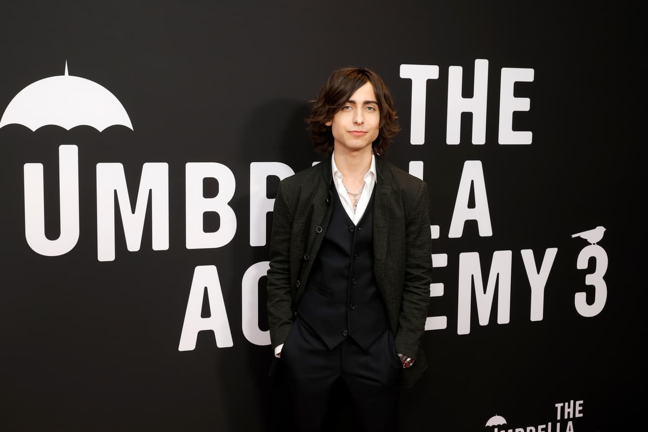 Aidan Gallagher es uno de los protagonistas de la serie 'The Umbrella Academy'
