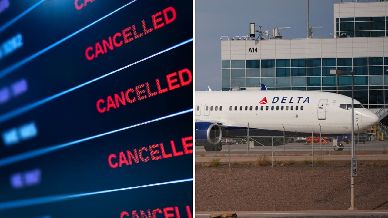 Delta ofrece cambios de vuelo sin costo a viajeros afectados por la tormenta invernal