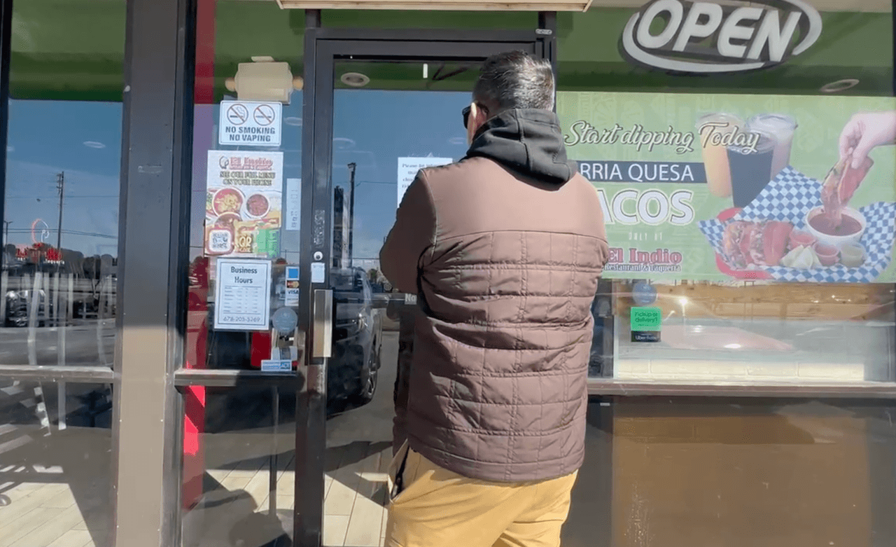 <h2 class="cms-H2-H2">ATLANTA</h2>
<br>
<br>La misma situación se vivió entre los negocios hispanos de Atlanta, muchos de los cuales se mantuvieron cerrados.