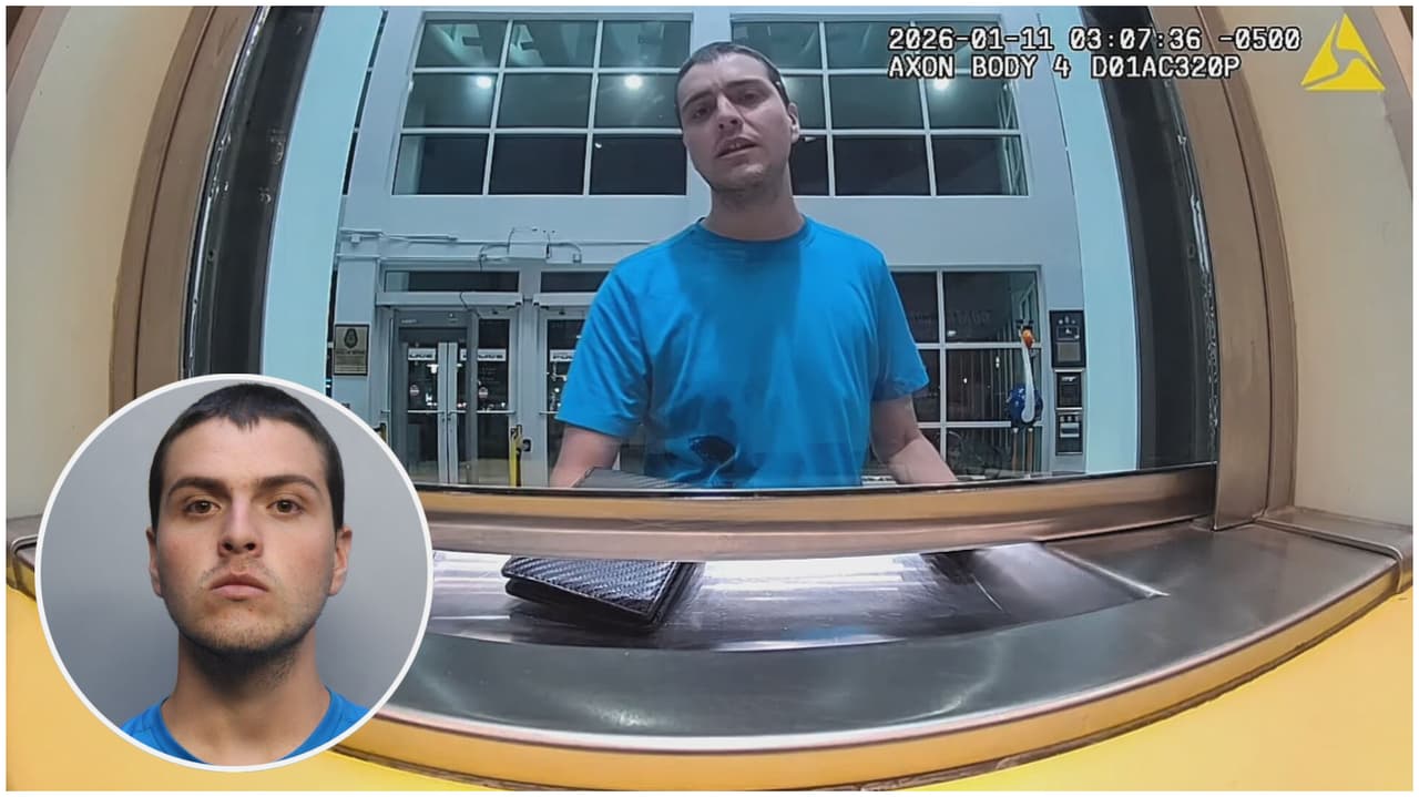 Se entrega tras apuñalamiento en Miami Beach y le hallan pornografía infantil en su teléfono