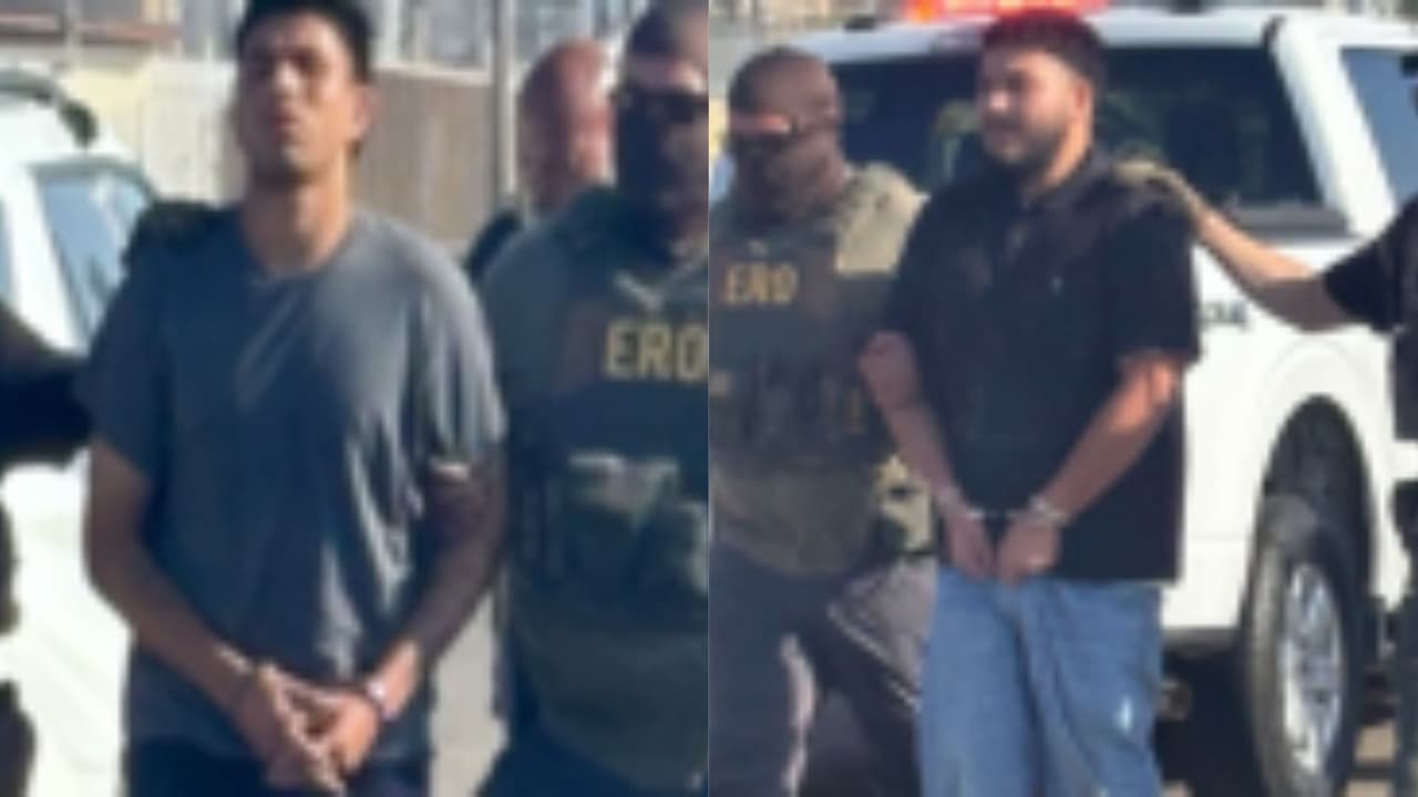 ICE Houston entrega a las autoridades mexicanas dos fugitivos buscados por asesinato