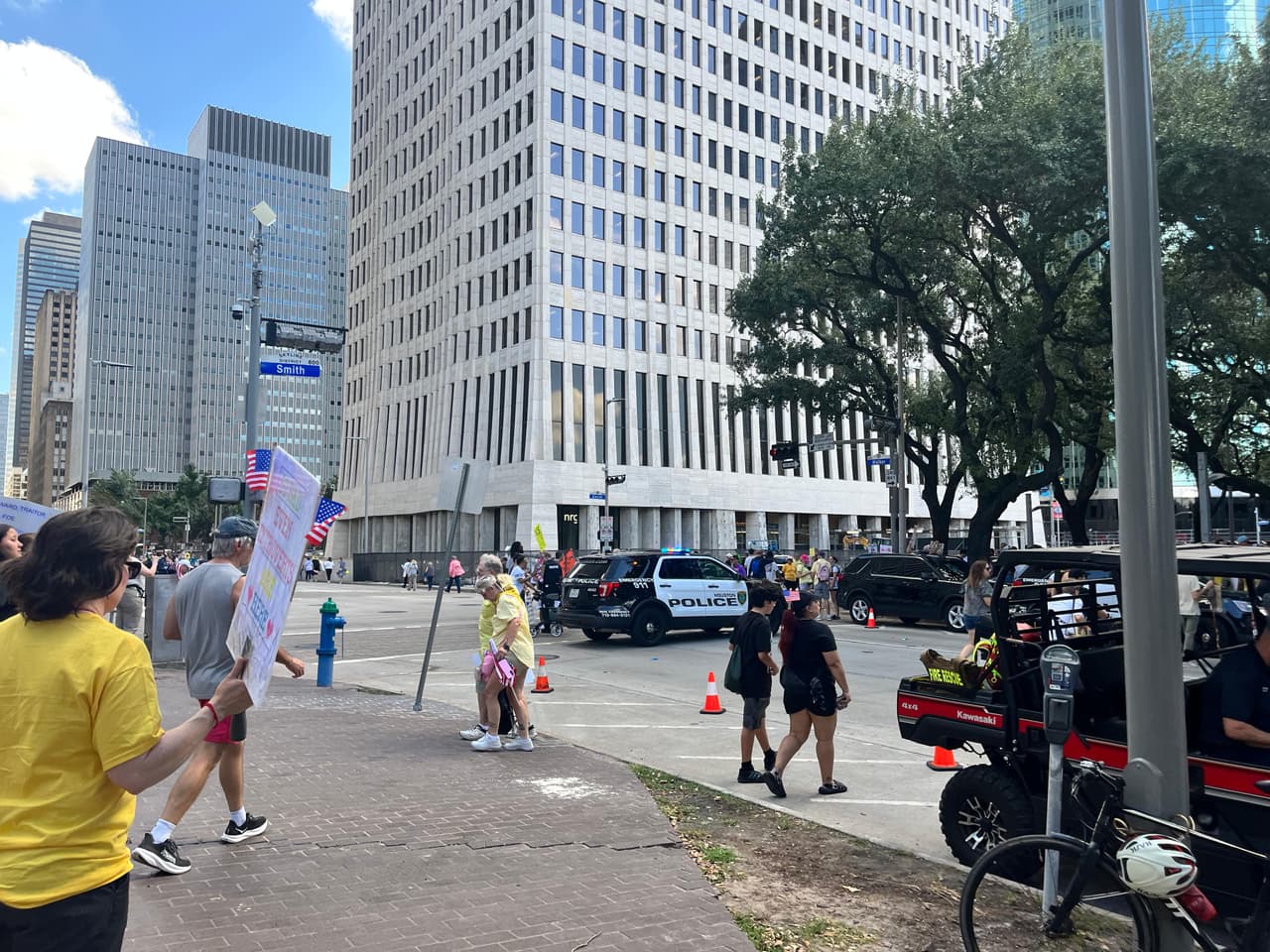 La movilización de Houston es considerada una de las más concurridas del país dentro de esta jornada nacional.
<br>