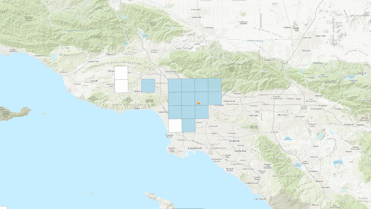 Sismo magnitud 2.8 sacude el oeste de Los Ángeles; no se reportan daños o heridos