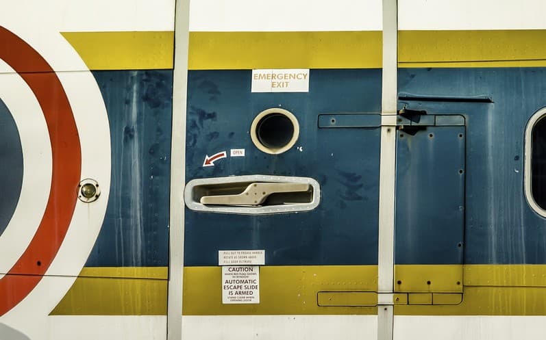 Los asientos más seguros en un avión