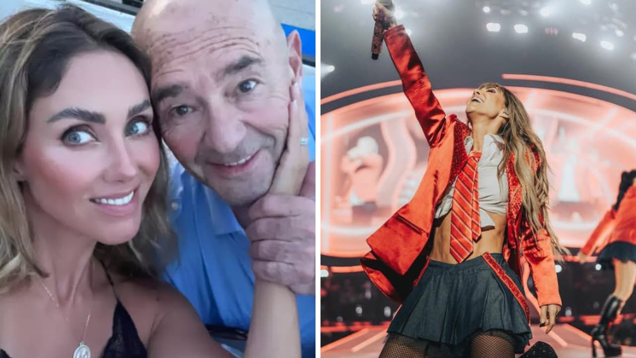 Anahí es hija de un famoso cantante y pocos lo saben