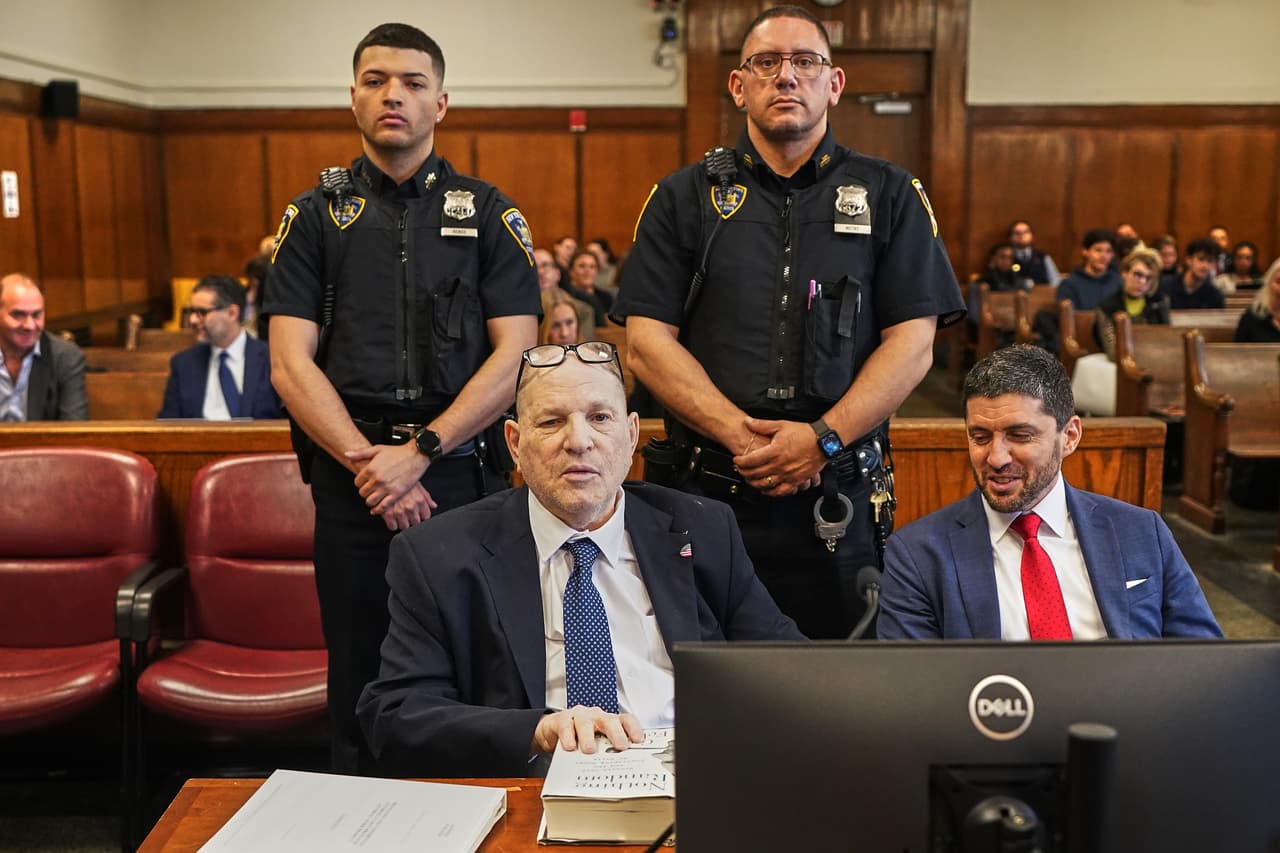 Harvey Weinstein enfrenta nuevo juicio por violación en Nueva York: vuelve a tribunales por tercera vez