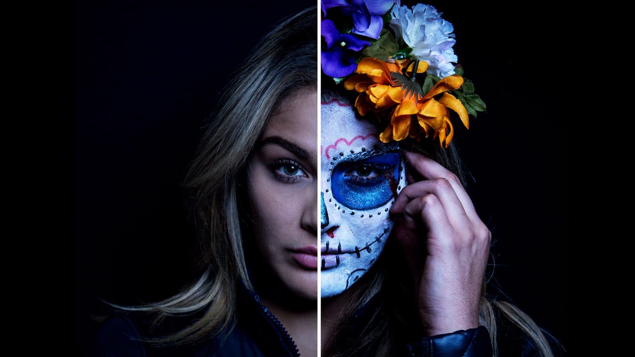 Transformadas en catrinas: el espectacular reto de maquillaje de NBL por el Día de Muertos