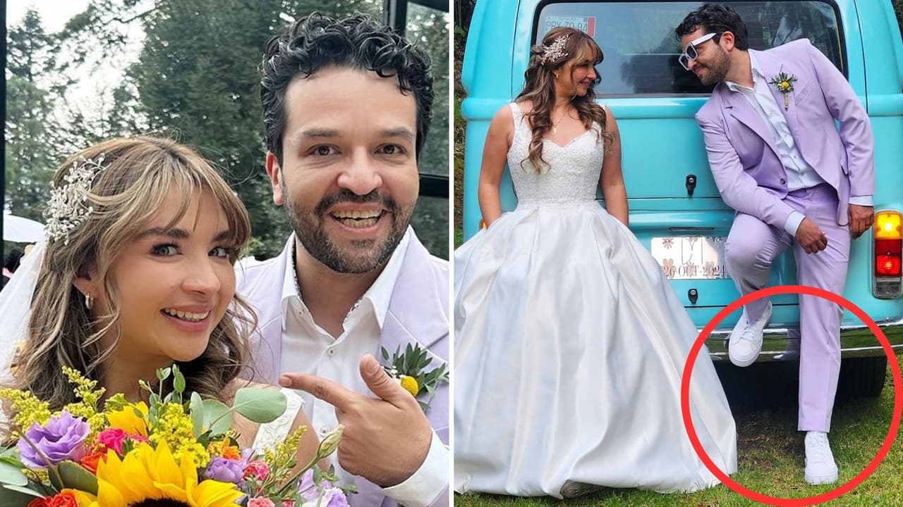 Daniela Luján confiesa la razón por la que usó tenis el día de su boda: esto planeaba