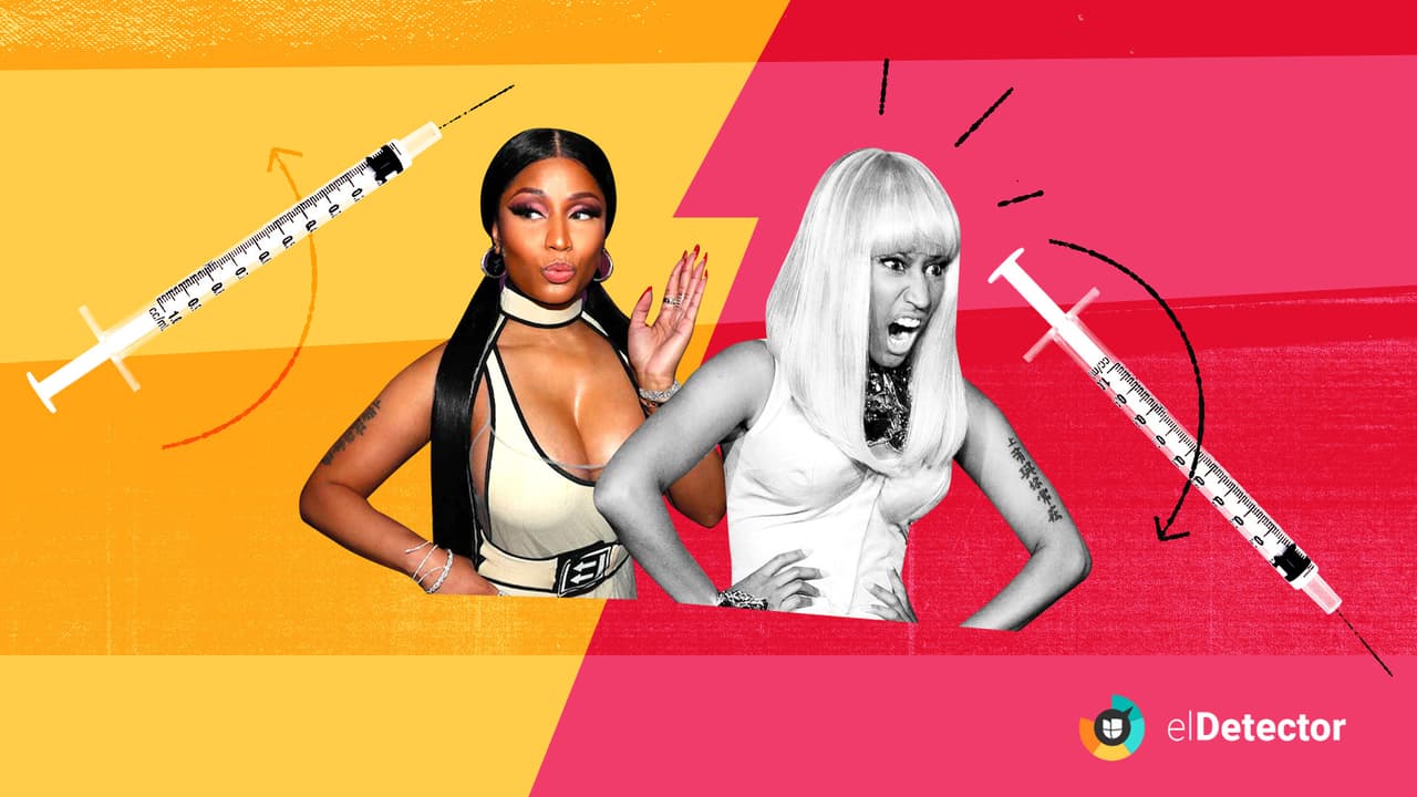 Sexo en hombres y vacunas: no te creas todo lo que dicen Nicki Minaj y las redes