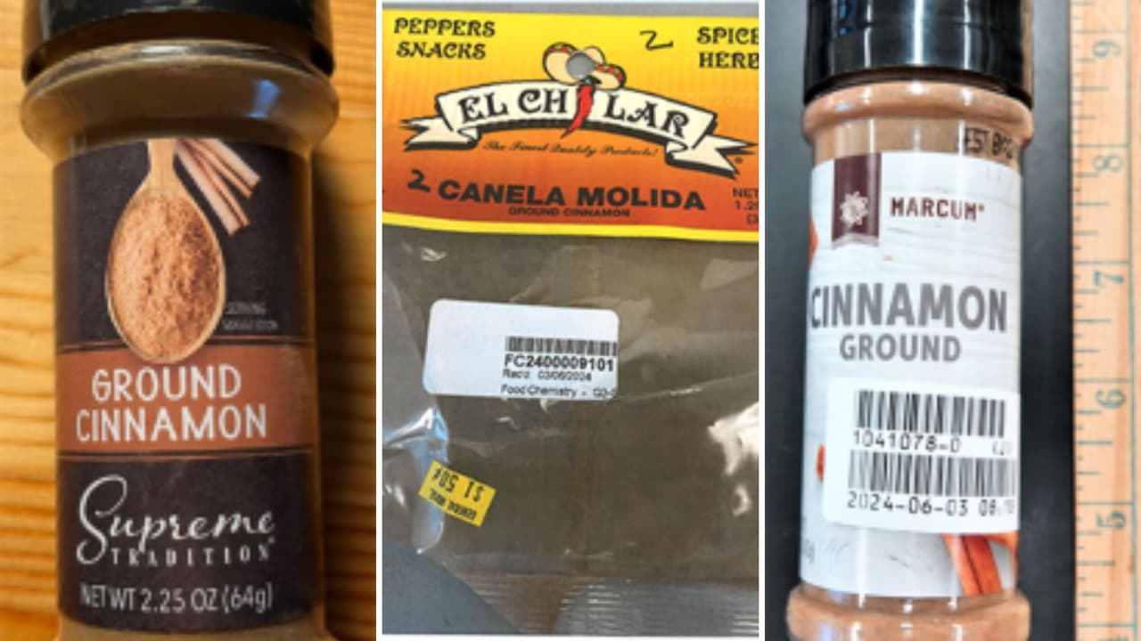 Por qué la FDA retiró del mercado estas marcas de canela molida