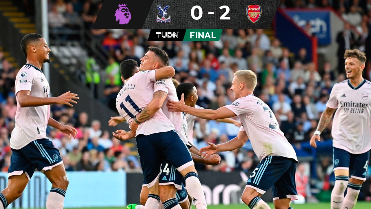 ¡Arranca la Premier League! Arsenal vence al Crystal Palace