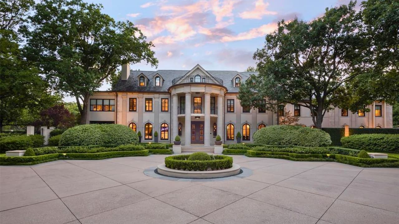 Una mansión en Dallas es la casa más cara vendida en Texas en 2025