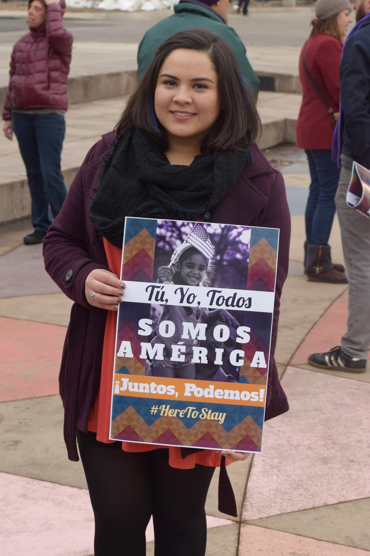 <b>Fresno, California.</b> "Taking away DACA would be detrimental to my academic development and future in this country," said Vanessa Quevedo, a Dreamer and activist for the rights of her community.
