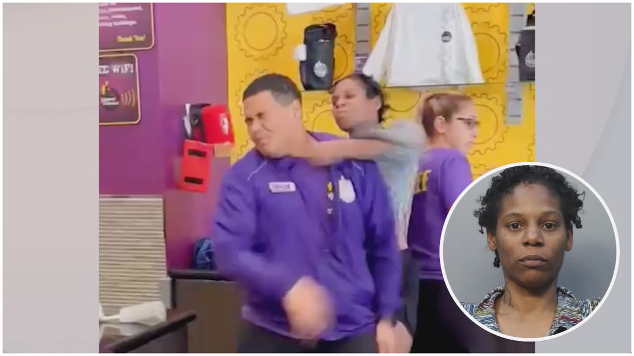 Arrestan a mujer acusada de atacar al empleado de un gimnasio en la Pequeña Habana