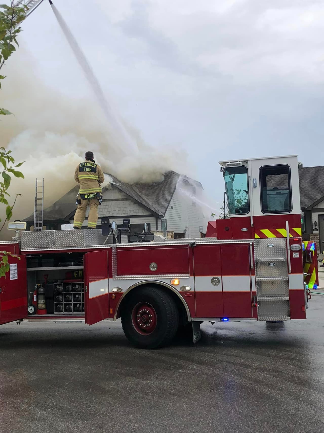 El incendio ocurrió el domingo 21 de julio en el 1828 de Fleabane Bend, en Leander.