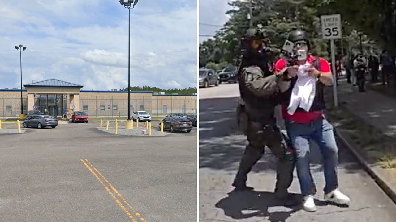 <b>El periodista Mario Guevara fue <a href="https://www.univision.com/local/atlanta-wuvg/mario-guevara-periodista-detenido-ice-georgia">detenido el 14 de junio</a> </b>mientras cubría una manifestación en contra de las redadas de ICE en Georgia. Ese día en todo Estados Unidos se realizaron protestas bajo el lema “No Kings” (Sin reyes).
<br>
<br>Guevara fue el único periodista detenido ese día y luego se convirtió en el
<b>único periodista en ser ingresado en un Centro de Detención de ICE en todo Estados Unidos</b> desde el inicio de la segunda administración del presidente Donald Trump.