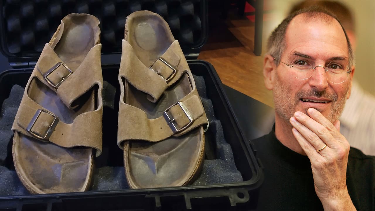 Chanclas viejas de Steve Jobs fueron subastadas en casi $220,000