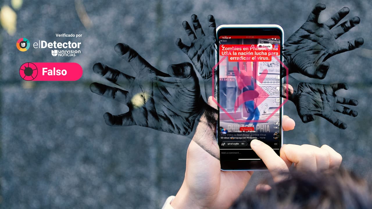 Es falso que esté circulando un virus zombi en Estados Unidos