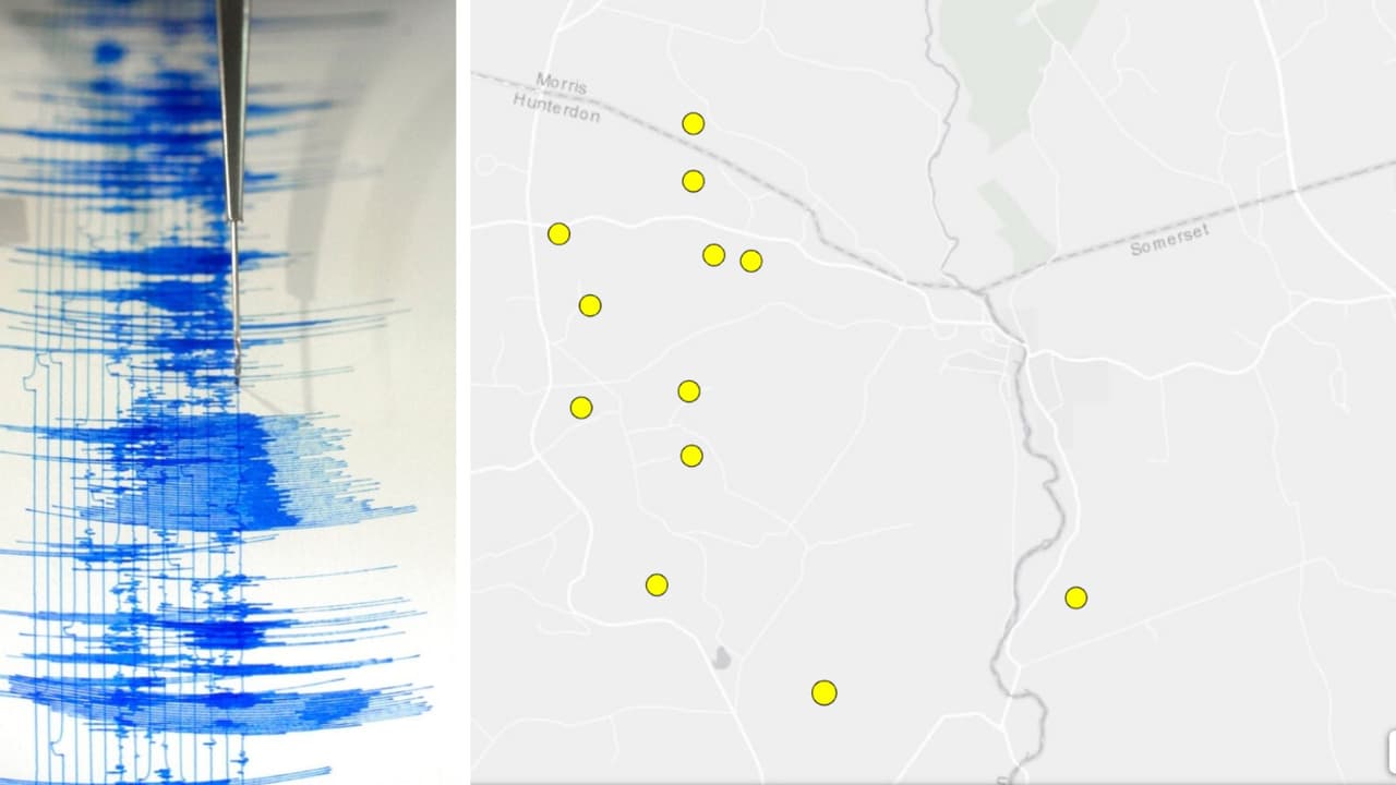 Se registran seis temblores en Nueva Jersey durante el fin de semana