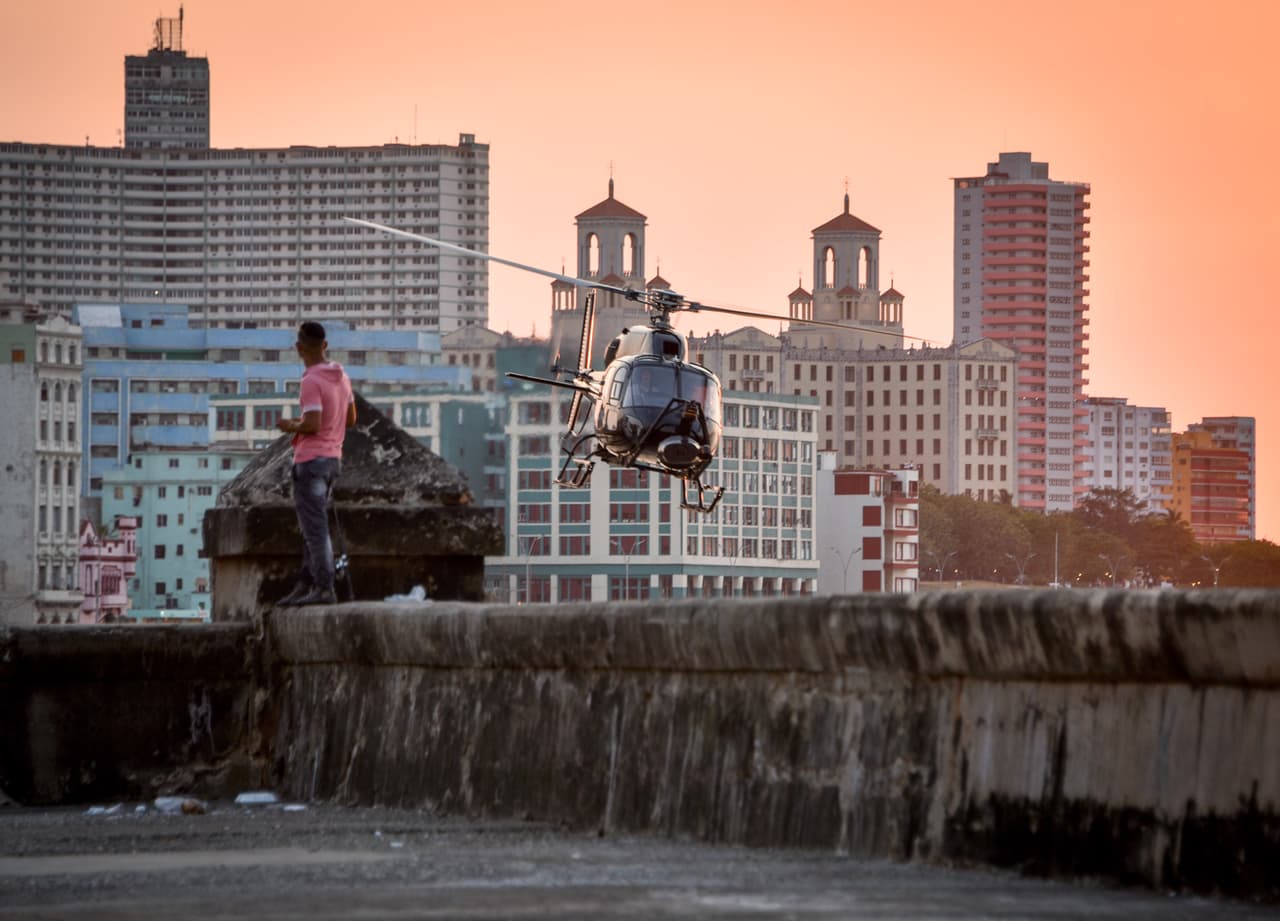 La Habana ha sido escenario en los últimos días de la producción de Hollywood Fast and Furious.