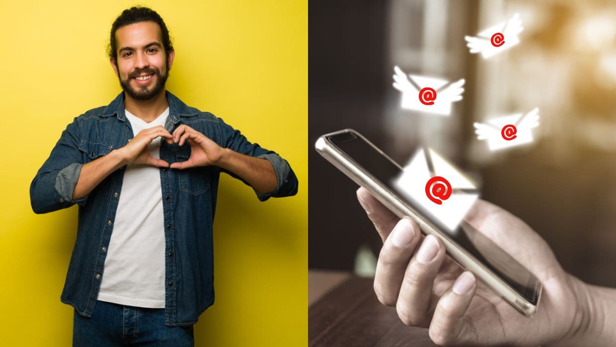 11 mensajes de texto muy románticos para enamorar a un hombre