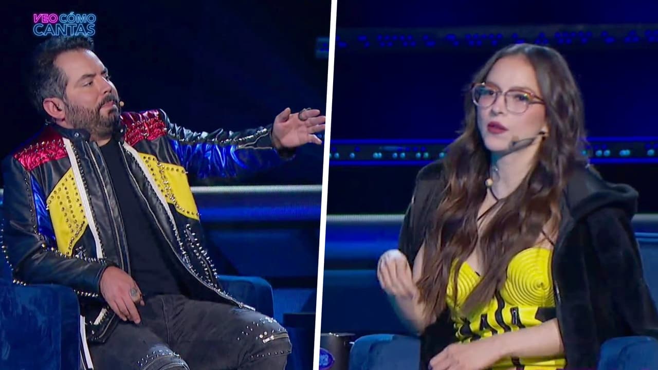Las tensiones aumentan entre los asesores en Veo Cómo Cantas: José Eduardo Derbez se molesta con Paty Cantú